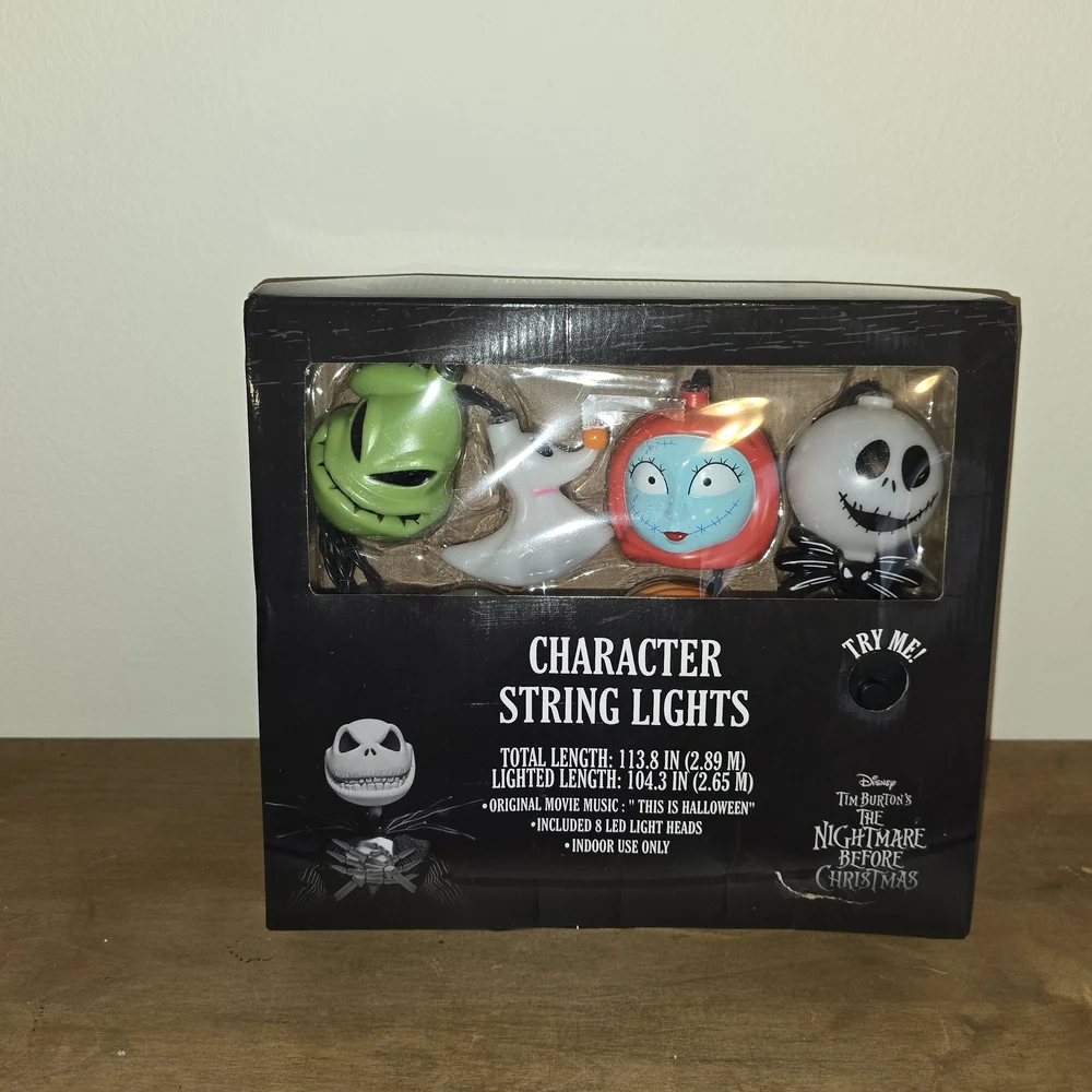 Nightmare Before Christmas Character String Lights